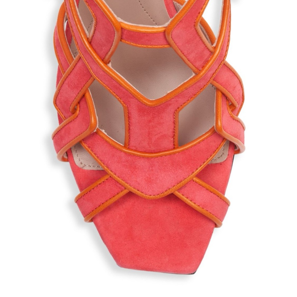 Urania Suede Sandal Balmain US size 6 - Picture 2 of 8